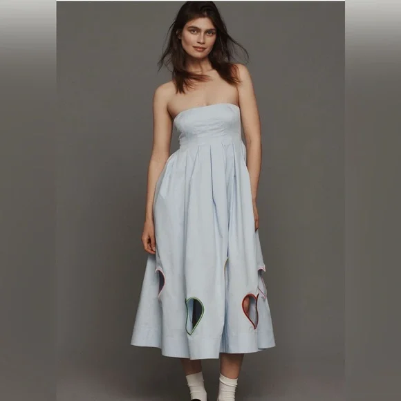 chinese dress ladies Sutton Strapless Maxi Dress  Marine Layer